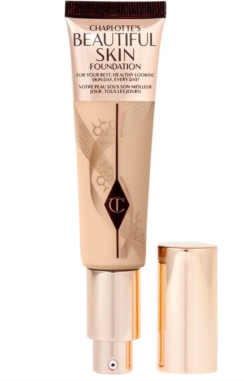 Charlotte Tilbury Beautiful Skin Medium Coverage Liquid Foundation #4 Warm NEW